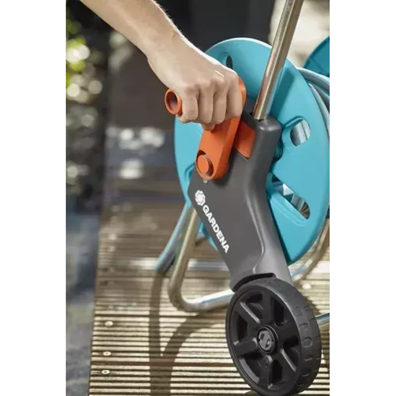 Gardena CleverRoll S šļūtenes spoles komplekts 20 m, tirkīza/pelēks (18502-20)