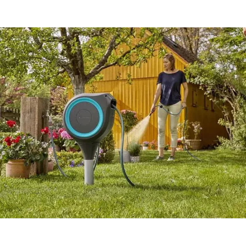 Gardena RollUp S dārza šļūtene 15 m Virszemes Teal