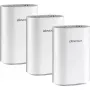 Mesh Wi‑Fi sistēma Devolo BE6500 WiFi 7 3‑pack (balts) — 3× BE6500 vienības