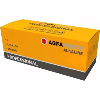 Sārma baterija AGFA Professional C (Baby) — 10 gab. iepakojumā