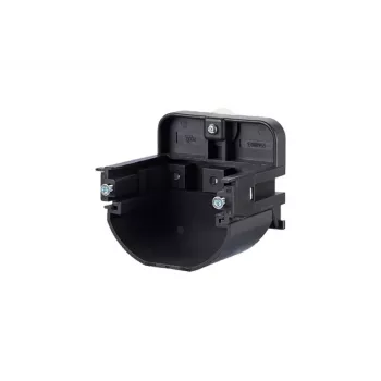 Outlet Box METZ CONNECT 1308895511-I Melns