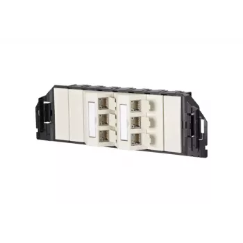 Kontaktligzda RJ-45 METZ CONNECT 1309310601-E melna
