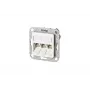 RJ-45 kontaktligzda BTR NETCOM 130B11D31102-E balta
