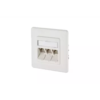 RJ-45 kontaktligzda BTR NETCOM 130B12D31002-E balta
