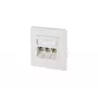 RJ-45 kontaktligzda BTR NETCOM 130B12D31002-E balta