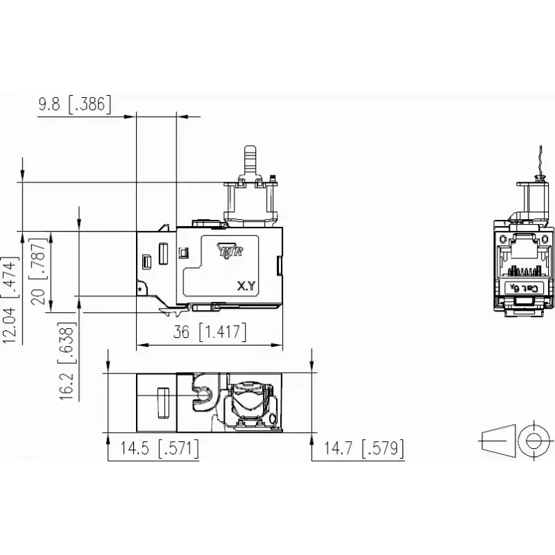 Vadu savienotājs METZ CONNECT 130B23-E