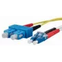 InfiniBand/optiskās šķiedras kabelis METZ CONNECT 151P1EOJO20E 2 m 2x SC 2x LC Dzeltens