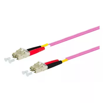 Optiskās šķiedras kabelis METZ CONNECT 151S1JOJO50E 5 m LC violets