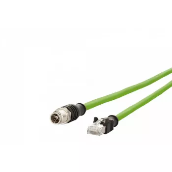 Tīkla kabelis METZ CONNECT 142M2X15100 RJ45 Ethernet Cat6 10m melns