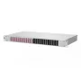 Rack-mount OpDAT 1U panelis BTR METZ CONNECT ar SC savienotājiem, alumīnijs/tērauds, 482.6×44.5×242.5 mm, pelēks