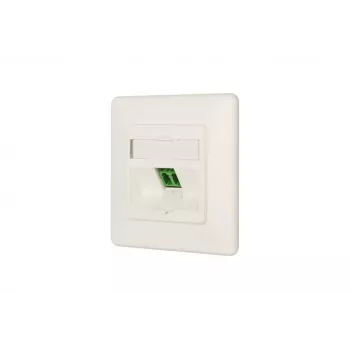 Kontaktligzda LC-D MetzConnect 1501207K1U-E balta