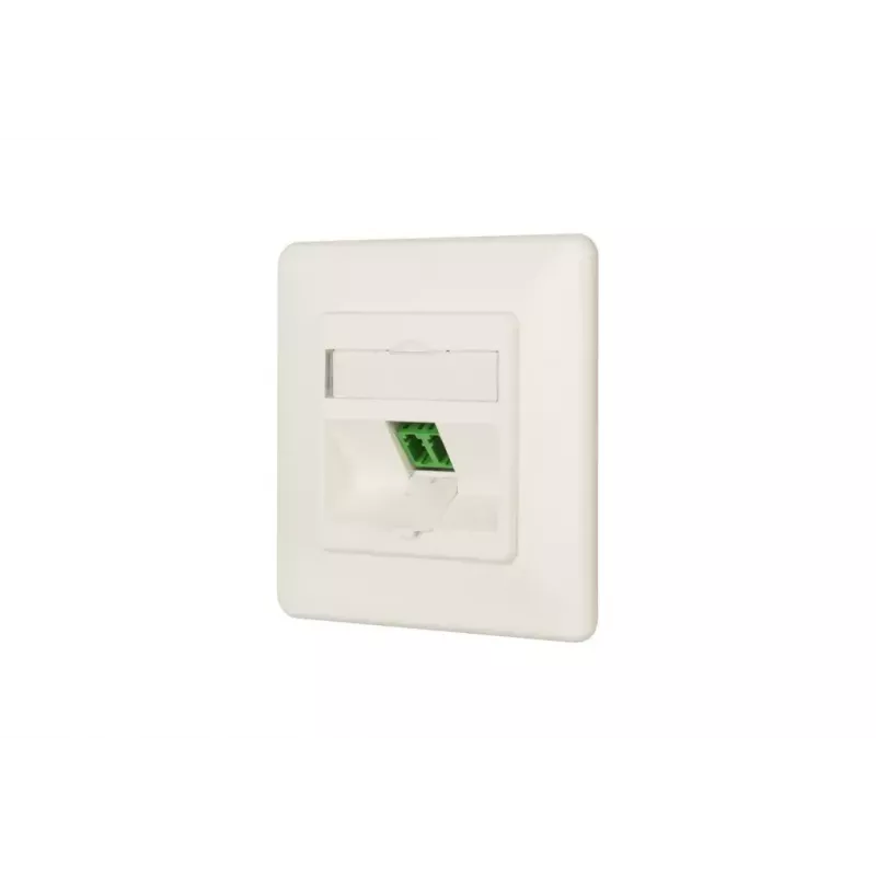 Kontaktligzda LC-D MetzConnect 1501207K1U-E balta