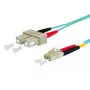Optiskās šķiedras kabelis METZ CONNECT 151J1EOJOA5E SC LC OM3 15 m Aqua