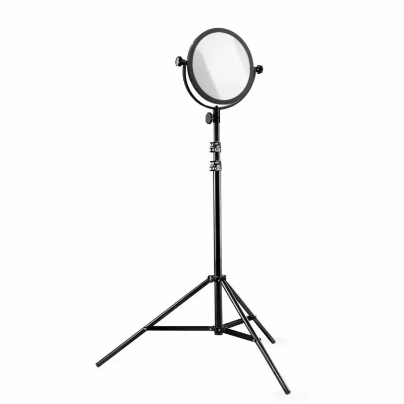 Walimex Pro LED Round 300 60 W LED gaisma ar 60 spuldzēm, melna