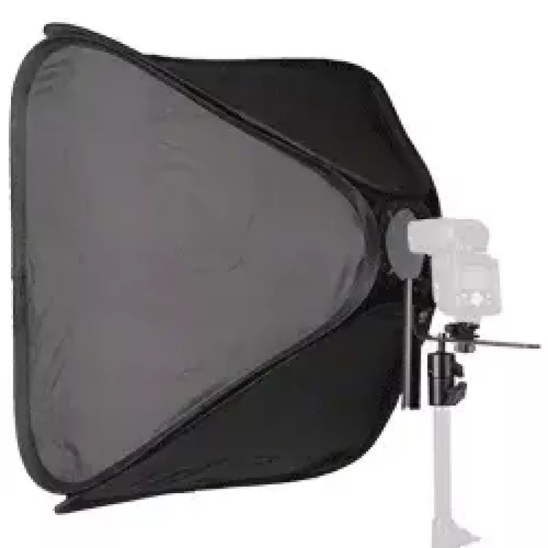 Softbox Walimex 16785 Melns Sudrabots Balts 600x400x600 mm