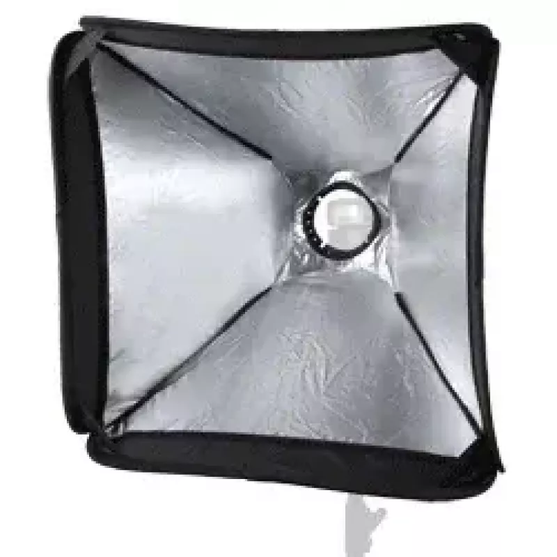 Softbox Walimex 16785 Melns Sudrabots Balts 600x400x600 mm