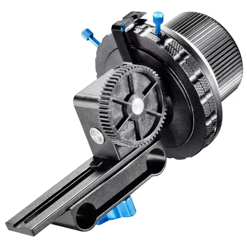 Walimex Follow Focus F3 Melns Zils Balts Alumīnijs Plastmasa 460g