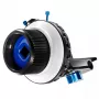 Walimex Follow Focus F3 Melns Zils Balts Alumīnijs Plastmasa 460g