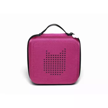 Rokas soma/plecu soma Tonies 04-0026 — Poliestera bērnu somiņa, violeta, 175×65×175 mm, rāvējslēdzējs