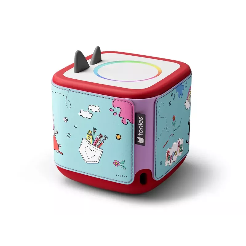 Uzmavas futrālis tonies MP3/MP4 atskaņotājiem no Boxine, modelis 11001269, daudzkrāsains silikons un vegānu āda, 475×100×1 mm