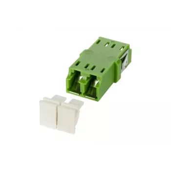 Fibre optic adapter METZ CONNECT 1509007G-I LC Uncoated zaļa