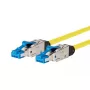 Tīkla kabelis METZ CONNECT 13084H1077-E 1m Cat8.1 S/FTP dzeltens