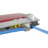 METZ CONNECT 25G RJ45 lauka spraudnis pro 360 sarkans tēviņš bez halogēna