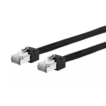 Tīkla kabelis METZ CONNECT 13084F2000-E melns 2 m