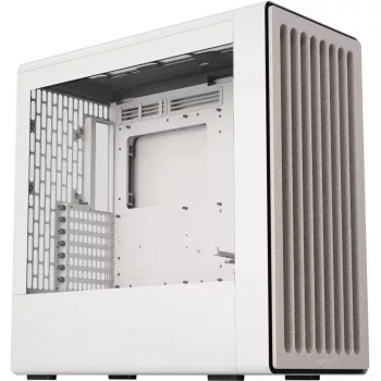 Mid Tower ATX korpuss HAVN BF 360 balta — Mid-tower ATX šasija, balta apdare