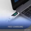 USB kabelis 4smarts 540954 3m USB C balts USB 2.0 0,48 Gbit/s