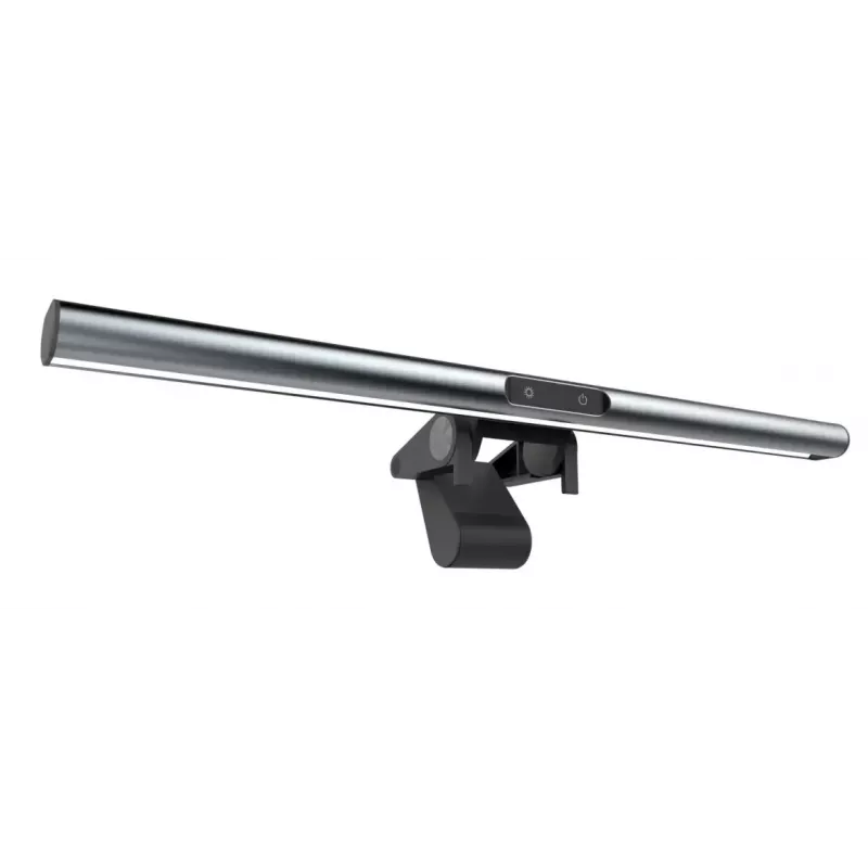 Monitora gaisma 4smarts 541710 — melna/sudraba, 400 lm, USB 5V, 402×38×91 mm
