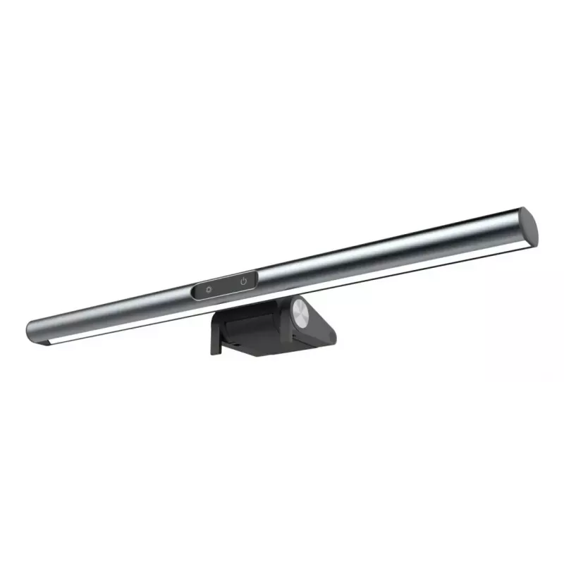 Monitora gaisma 4smarts 541710 — melna/sudraba, 400 lm, USB 5V, 402×38×91 mm