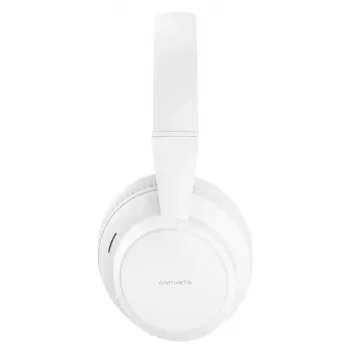 Austiņas 4smarts SkyBuds Wave — vadu un bezvadu, Bluetooth, USB-C, apkārtauss, galvas stīpa, 20–20000 Hz, 0,3 m kabelis, balta