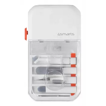 Tīrīšanas instrumentu komplekts 4smarts 541803 — TPU/ABS, dažādi saru veidi, 113×65×27 mm, 10 gab.