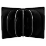 DVD futrālis MediaRange 12 diskiem 39mm melns