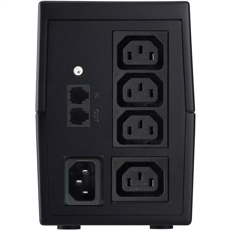 PowerWalker VI 850 SE/IEC nepārtrauktās barošanas avots (UPS), līnijas-interaktīvais, 0,85 kVA, 480 W, 4 maiņstrāvas kontaktligzdas