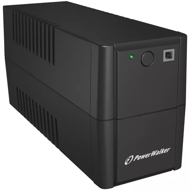 PowerWalker VI 850 SE/IEC nepārtrauktās barošanas avots (UPS), līnijas-interaktīvais, 0,85 kVA, 480 W, 4 maiņstrāvas kontaktligzdas
