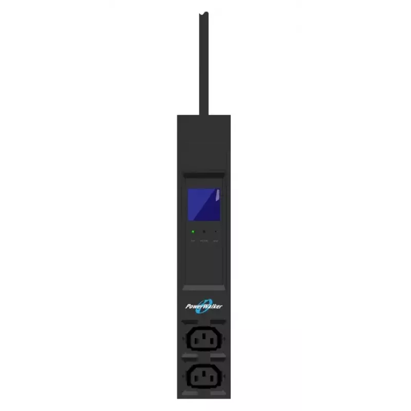 Power Distribution Unit PowerWalker 10133031 24 AC Outlets 0U Melns