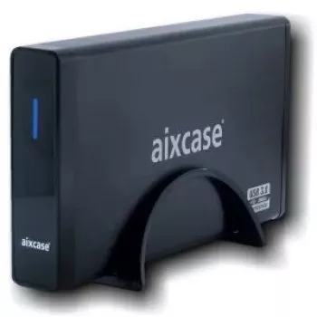 Atmiņas korpuss Aixcase AIX-BL35SU3 Melns 3,5 collas