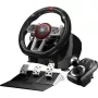 Stūres rats ready2gaming Multi System Racing Wheel Pro R2GRACINGWHEELPRO priekš Switch PS4 PS3 PC — spēka atgriezeniskā saite, stūres aplis, pedāļi iekļauti