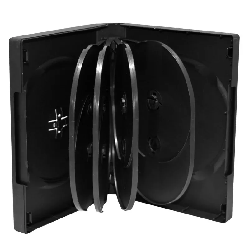 DVD futrālis MediaRange BOX35-10 Melns 10 diskiem