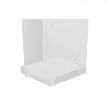 Optisko disku futlāris MediaRange BOX23-T Jewel case 1 diski Caurspīdīgs