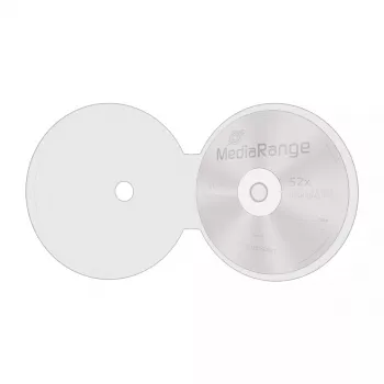 C-čaulas futrālis MediaRange BOX86 Caurspīdīgs 1 disks