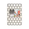 Resto Kitchenware 95402 Taisnstūra plastmasas griešanas dēlis, pelēks-balts
