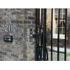 Video domofons DoorBird D1101KV Melns — 1080p, telefoto objektīvs, 140° horizontāli, IR LED, IP65, IK08, ātrdarbīgs Ethernet