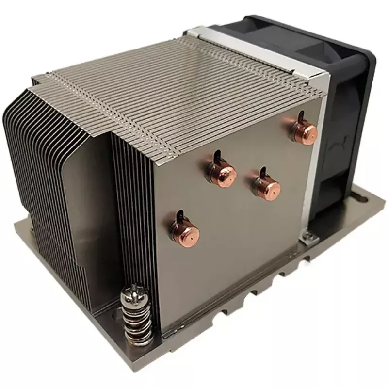 Cooler Inter-Tech A-26 Processor Cooler 6 cm Melns Silver