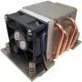 Cooler Inter-Tech A-26 Processor Cooler 6 cm Melns Silver