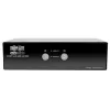 DisplayPort KVM slēdzis ar 2 pieslēgvietām, audio un USB 3.0 centrmezglu EATON B004-DPUA2-K — DisplayPort, USB klaviatūra/pele, 2560 × 1600, 1,2 m kabeļi