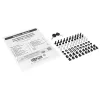 Pie sienas stiprināms 12U statīva korpuss Eaton SRW12USDP — 600,2×647,7×636,5 mm, IP20, melns