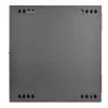Pie sienas stiprināms 12U statīva korpuss Eaton SRW12USDP — 600,2×647,7×636,5 mm, IP20, melns